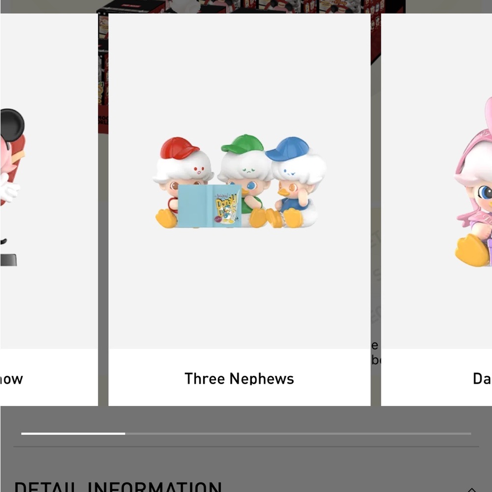 POP MART - Dimoo World Disney - Three Nephews